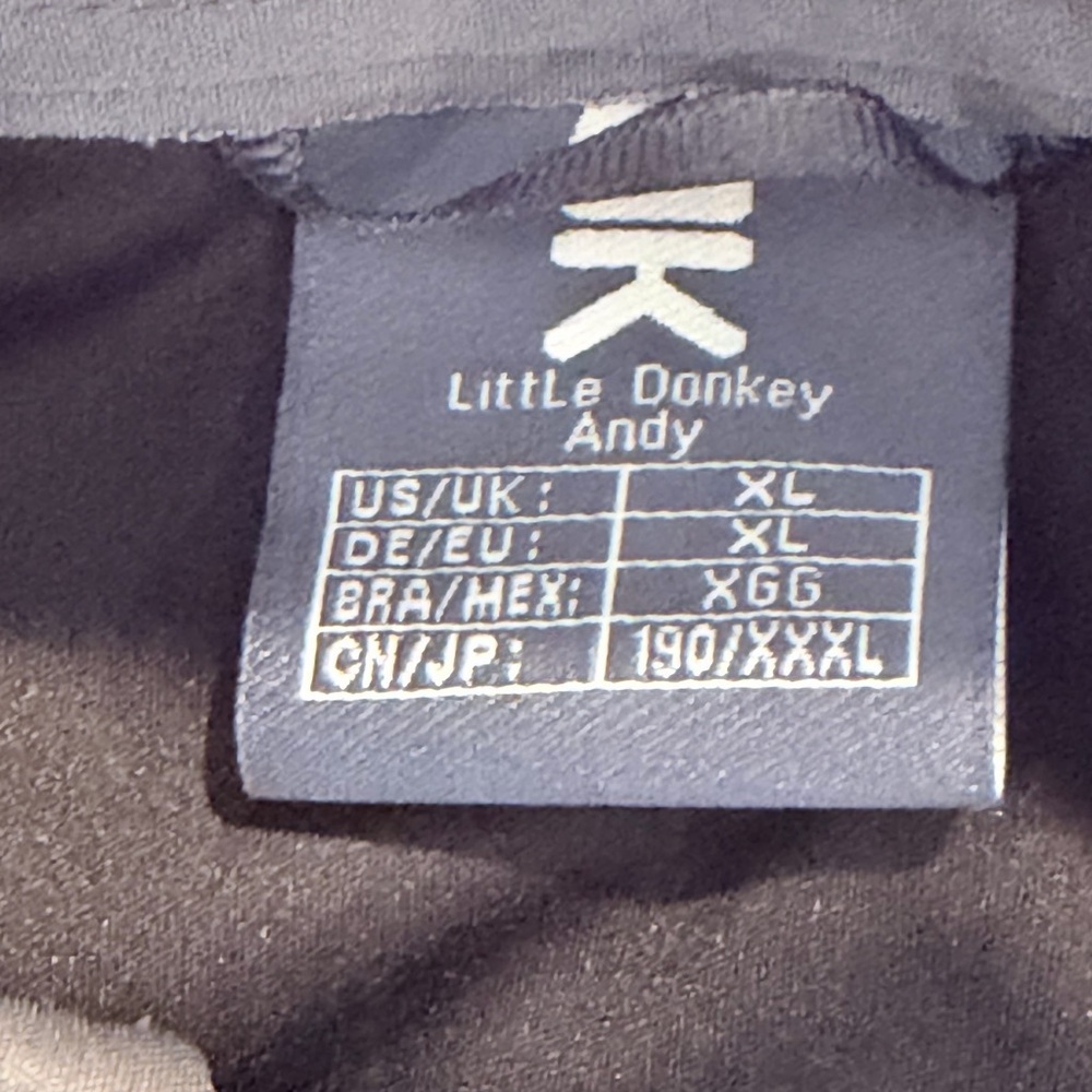 Little Donkey Andy Softshell Vest – Men’s XL – Gray Lightweight Zip-Up - Picture 3 of 7